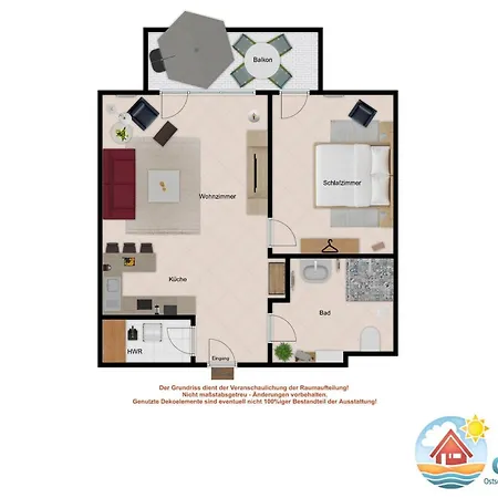 Apartment Haus Thalia 7 *